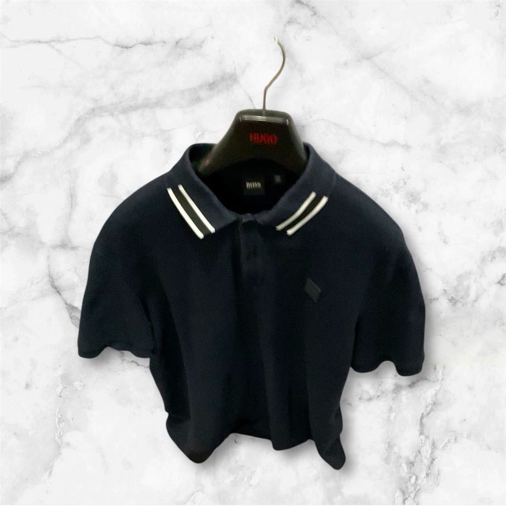 HUGO Black Polo Shirt